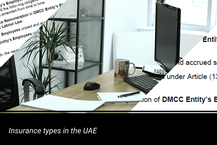 Types of commercial insurance in the UAE